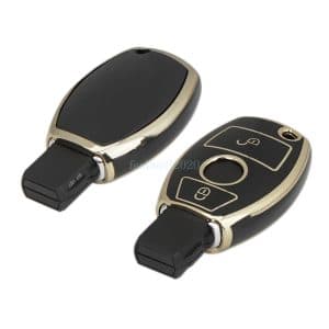 2 Button Remote TPU Car Key Fob Cover For Mercedes Benz A B C E S R SL Class CLK