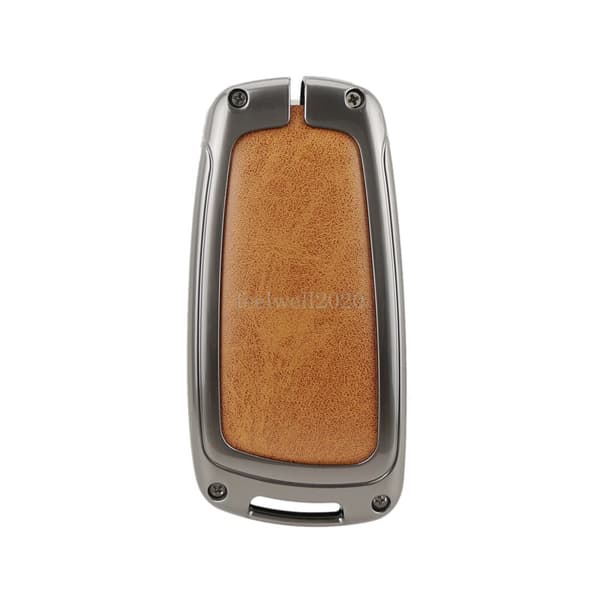 Zinc Alloy & Leather Key Fob Case Cover for BMW 1 2 3 4 5 6 7 Series X3 X4 F25