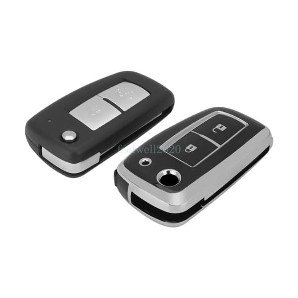 For Nissan Juke Note X-Trail Cube Qashqai 2 Button Remote Key Fob Cover Case TPU