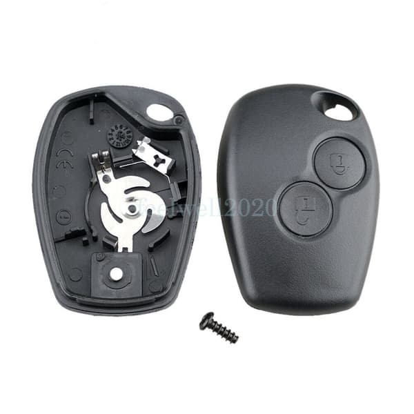 2 Button Key Fob Case For Renault Clio Trafic Kangoo Master Modus VA2 HU83 Blade