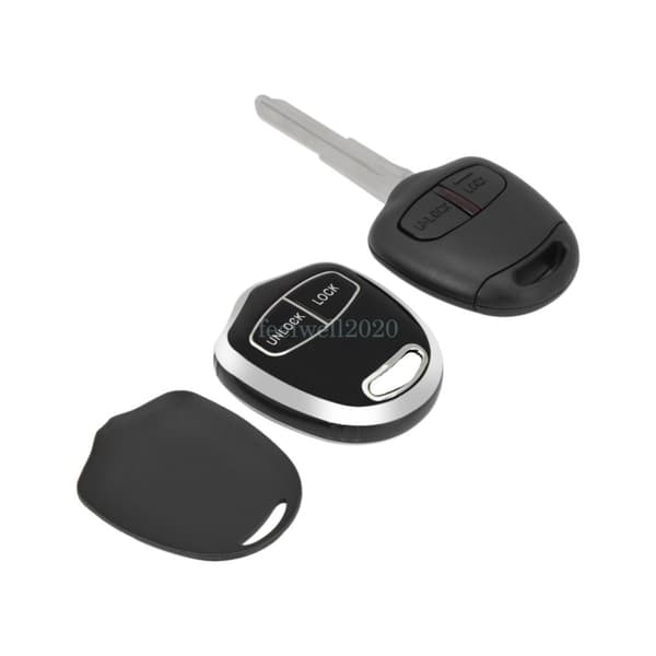 2 Button Key Cover for Mitsubishi Outlander L200 Lancer Montero Remote Fob Shell