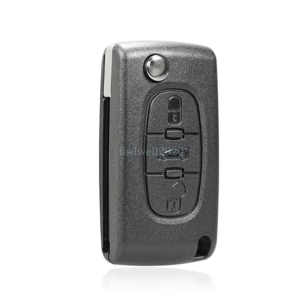 433MHz 3Button Remote Key Fob ID46 Peugeot 307 807 Expert Partner 2009 2010 2011