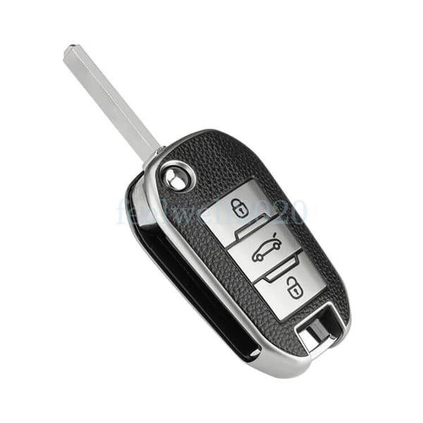 Key Cover Case For Peugeot Citroen 208 308 408 508 2008 3008 4008 C3 C4 Cactus