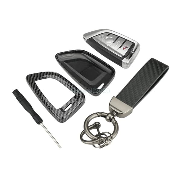 4 Button Car Key Cover Fob Case for BMW 1 3 4 5 7 Series F40 G20 G22 G30 G11 G12