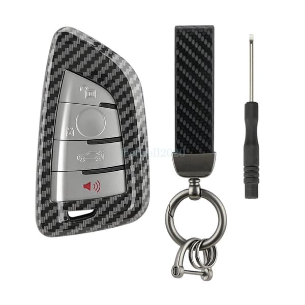 4 Button Car Key Cover Fob Case for BMW 1 3 4 5 7 Series F40 G20 G22 G30 G11 G12