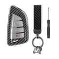 Miniatyrbilde 1 av 7: 4 Button Car Key Cover Fob Case for BMW 1 3 4 5 7 Series F40 G20 G22 G30 G11 G12