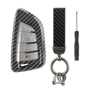 4 Button Car Key Cover Fob Case for BMW 1 3 4 5 7 Series F40 G20 G22 G30 G11 G12