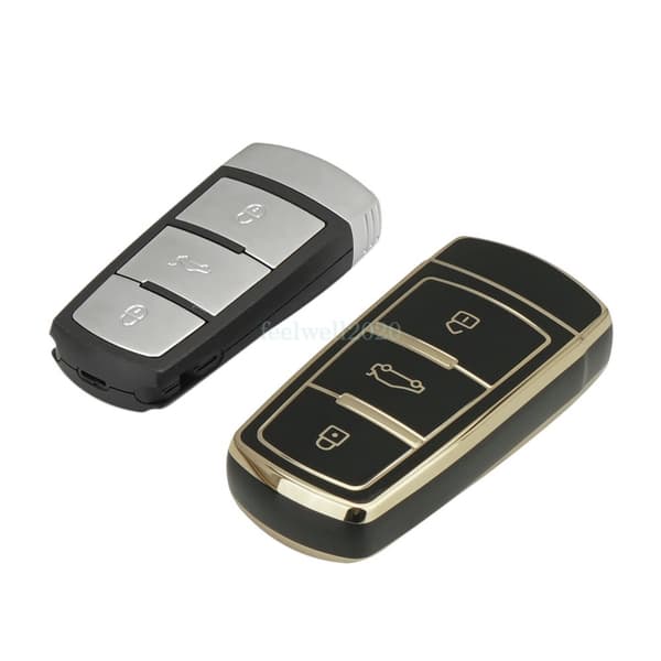 TPU 3 Button Remote Key Fob Cover Case for VW Volkswagen CC Passat B6 B7 3C