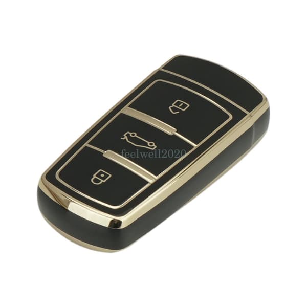 TPU 3 Button Remote Key Fob Cover Case for VW Volkswagen CC Passat B6 B7 3C