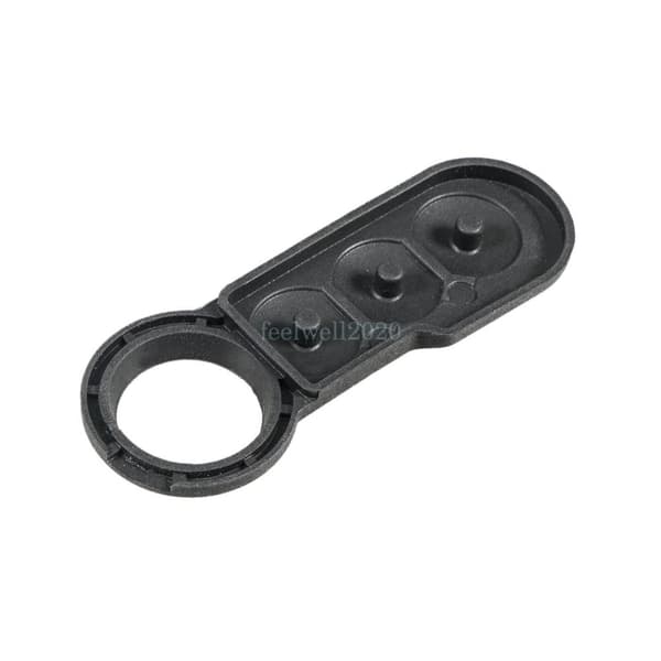 3 Button Key Fob Rubber Pad Insert for Fiat Ducato Doblo 500 PuntoBravo Panda