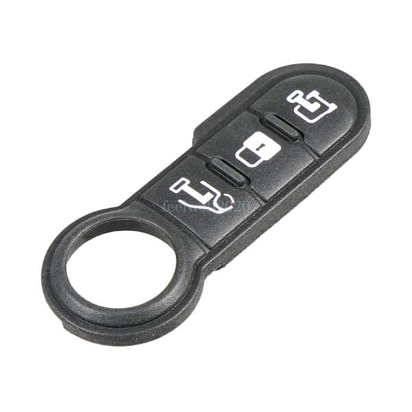 3 Button Key Fob Rubber Pad Insert for Fiat Ducato Doblo 500 PuntoBravo Panda