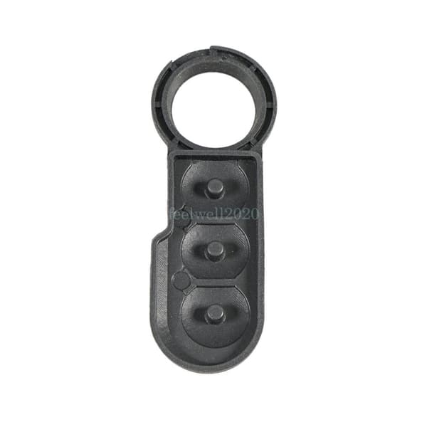 3 Button Key Fob Rubber Pad Insert for Fiat Ducato Doblo 500 PuntoBravo Panda