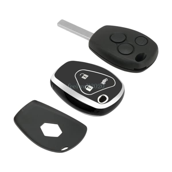 TPU 3 Button Car Remote Key Cover Fob Shell For Nissan Primastar NV300 NV400 Van