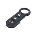 Miniatyrbilde 5 av 6: Rubber 3Button Key Pad For Fiat 500 Panda Punto Bravo Stilo Flip Remote Fob Case