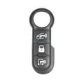 Miniatyrbilde 1 av 6: Rubber 3Button Key Pad For Fiat 500 Panda Punto Bravo Stilo Flip Remote Fob Case