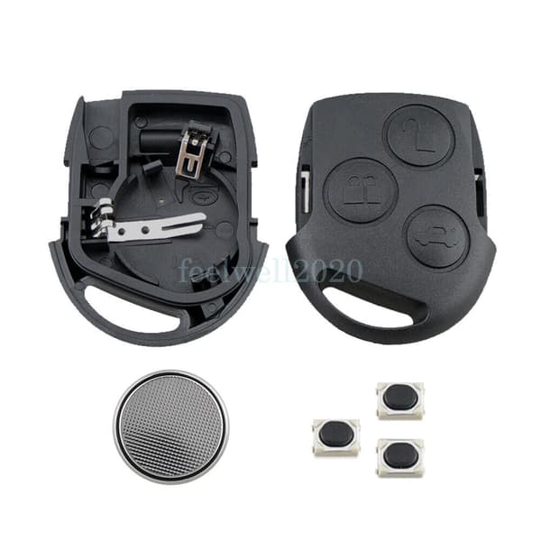 For Ford Mondeo Focus Fiesta KA Puma Galaxy 3 Buttons Remote Key Fob Case Repair