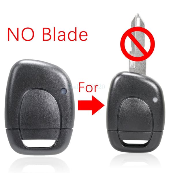 1 Button For Renault Clio MK2 Kangoo 2002 - 2008 Remote Key Fob Case Replacement