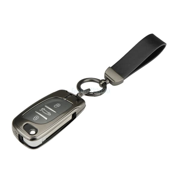 Black Flip Remote Key Cover Fob Shell For Peugeot 308 207 307 3008 5008 Expert