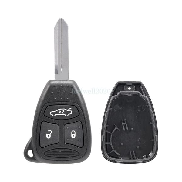 3Button Key Case Shell Blade For Chrysler 300C PT Cruiser Dodge Jeep Remote Fob