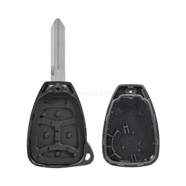 3Button Key Case Shell Blade For Chrysler 300C PT Cruiser Dodge Jeep Remote Fob