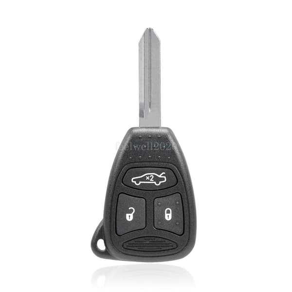 3Button Key Case Shell Blade For Chrysler 300C PT Cruiser Dodge Jeep Remote Fob