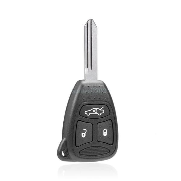 3Button Key Case Shell Blade For Chrysler 300C PT Cruiser Dodge Jeep Remote Fob