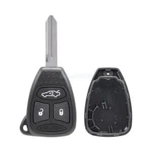 3Button Key Case Shell Blade For Chrysler 300C PT Cruiser Dodge Jeep Remote Fob