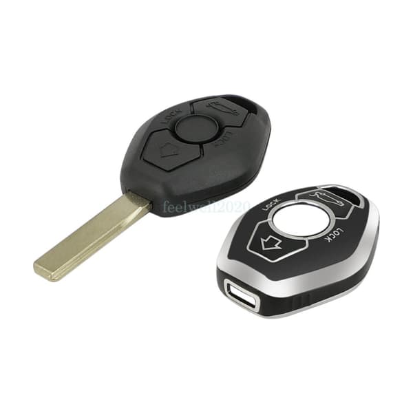 TPU Remote Key Fob Cover For BMW CAS2 5 Series E60 E61 2003 2004 2005 2006 2007