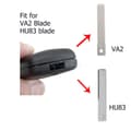 Miniatyrbilde 4 av 7: 2Button Remote Key Fob Shell Case for Peugeot 107 207 2006 2007 2008 - 2013 2014