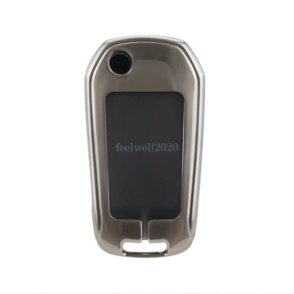 Zinc Alloy & Leather Remote Key Fob Cover Peugeot 3008 208 308 508 408 2008 4008