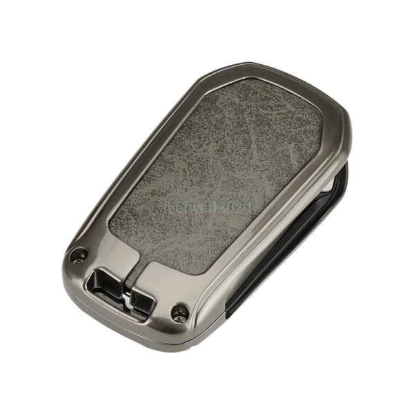 Zinc Alloy & Leather Remote Key Fob Cover Peugeot 3008 208 308 508 408 2008 4008