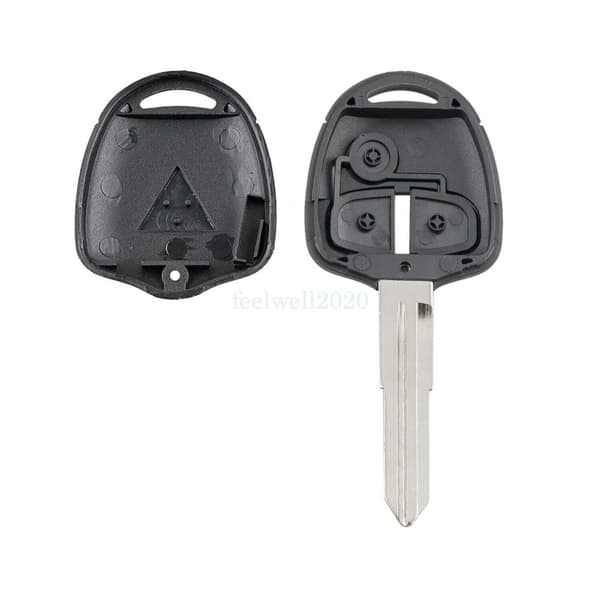 2 Button Fob Remote Key Case Shell For Mitsubishi L200 Shogun Lancer Outlander