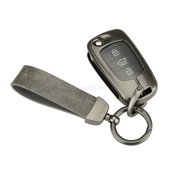 Flip Car Key Fob Cover Remote Case For Kia Soul Venga Picanto Rio Ceed Sportage