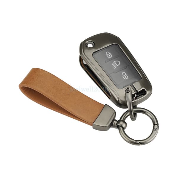3 Button Flip Key Cover Case For Peugeot 208 308 2008 3008 5008 RCZ Remote Fob
