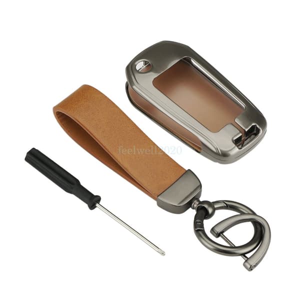 3 Button Flip Key Cover Case For Peugeot 208 308 2008 3008 5008 RCZ Remote Fob