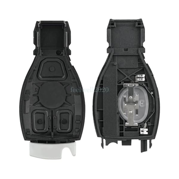 Key Fob Shell + Silicone Cover For Mercedes Benz S500 2000 2001 2002 2003 2004