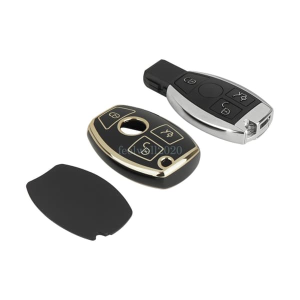 3B Key Fob Cover For Mercedes Benz A C E S G Class GLA CLA GLK Protector Case