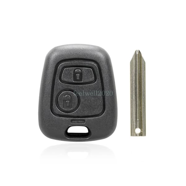 2 Buttons Remote Key Fob Circuit Board for Peugeot Partner 1999 - 2008 433MHz UK