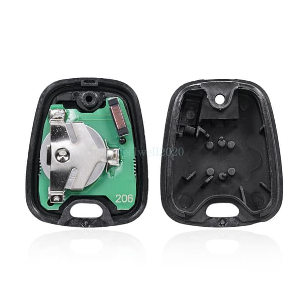2 Buttons Remote Key Fob Circuit Board for Peugeot Partner 1999 - 2008 433MHz UK