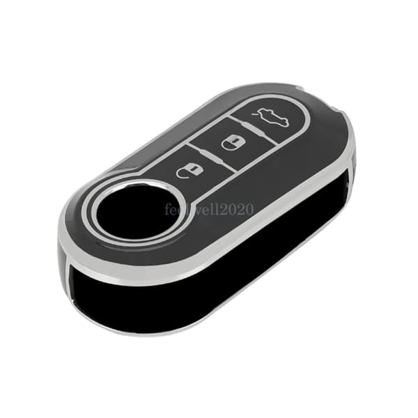 Car Key Cover Case for Fiat 500 Ducato Panda Punto Bravo Stilo Lancia Remote Fob