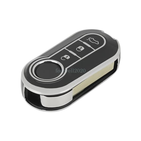 Car Key Cover Case for Fiat 500 Ducato Panda Punto Bravo Stilo Lancia Remote Fob