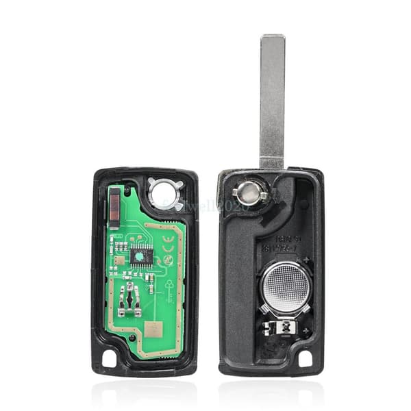 433Mhz Car Remote Flip Key Fob For Peugeot Partner 2009 2010 2011 2012 2013 2014