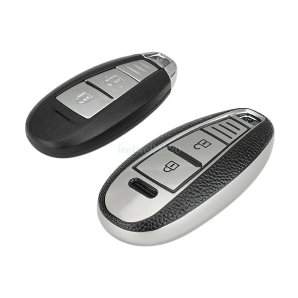2 Button TPU Key Case Cover Fob Shell For Suzuki Swift SX4 S-Cross Vitara Ignis