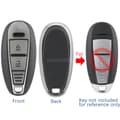Miniatyrbilde 2 av 7: 2 Button TPU Key Case Cover Fob Shell For Suzuki Swift SX4 S-Cross Vitara Ignis