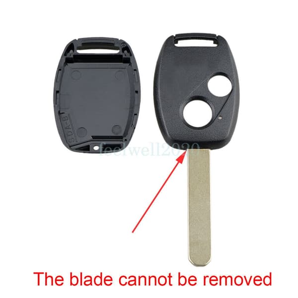 2 Button Car Remote Key Fob Case For Honda Ridgeline Insight 2009 2010 2011 2012