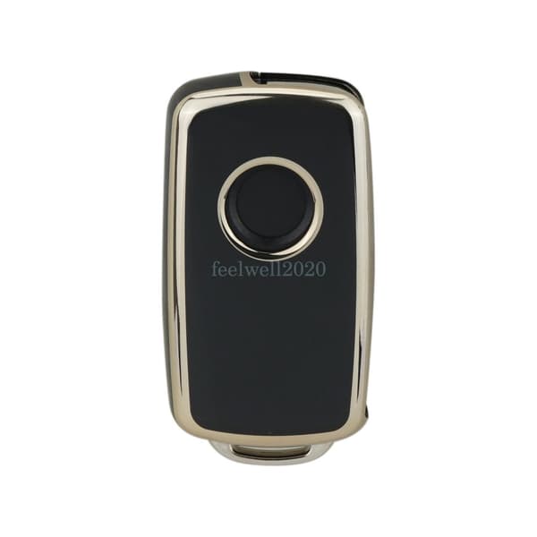 3 Button Flip Remote Fob Key Cover for VW Volkswagen Golf MK6 Polo Caddy Beetle
