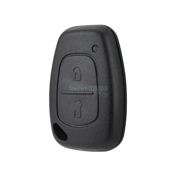 2 Button Remote Key Fob Case Shell + Switches For Renault Master Traffic Kangoo