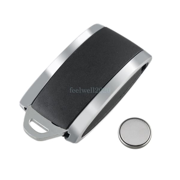 For Jaguar XF XKR XK XFR 5 Button Smart Key Fob Case Shell + Battery Replacement