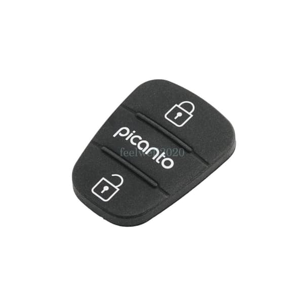 Replacement For Kia Picanto Rio K2 K5 3 Button Rubber Pad Repair Flip Key Fob