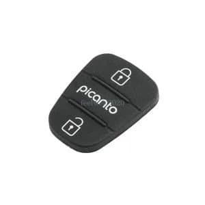Replacement For Kia Picanto Rio K2 K5 3 Button Rubber Pad Repair Flip Key Fob
